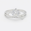 四爪包镶钻石戒指