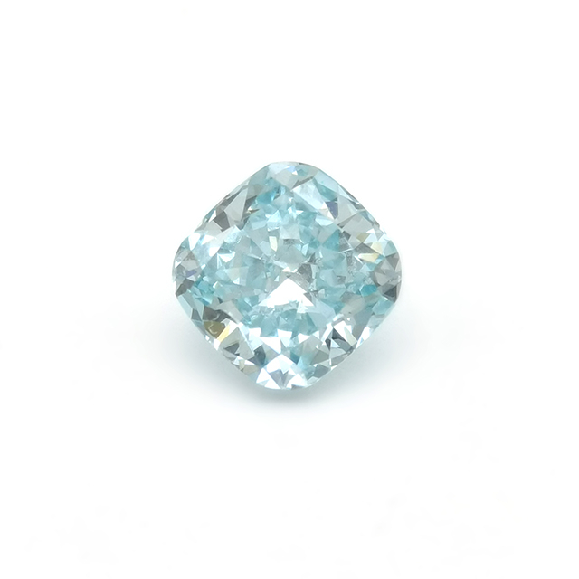 CVD蓝色垫形钻石